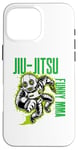 Coque pour iPhone 16 Pro Max Robot spatial de combat Jiu-Jitsu, MMA, Grappling, Muay Thai