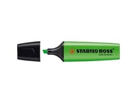 Stabilo Boss Original, 1 Styck, Grön, Mejselspets, Svart, Grön, Polypropylen (Pp), Rektangel