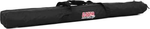 Gator Cases Soundcheck Speaker Stand Bags Sac à deux compartiments pour haut-parleur Sub Pole avec intérieur de 42". Peut contenir 2 perches de caisson de basse (GPA-SPKRSPBG-42DLX)