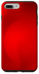 Coque pour iPhone 7 Plus/8 Plus Art abstrait rouge design minimaliste