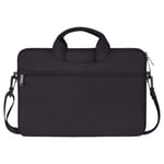 ZYDP Laptop Messenger Shoulder Bag for MacBook Pro Air, Notebook Computer (Color : Black, Size : 14.1 inches)