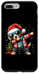 iPhone 7 Plus/8 Plus Dabbing Dog Sunglasses Dog Animal Dab Dance Christmas Case