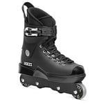 Roces M12 UFS Patins en Ligne pour Homme, Confortable Rollers en Ligne, Adulte, Noir, 49 EU