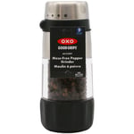 Oxo Pepper Grinder with Peppercorns Stainless Steel Good Grips Accent Mess-Free