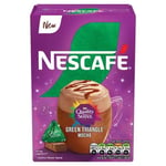 Nescafe ~ Quality Street Green Triangle Mocha ~ 7 x 19g ~ frothy Instant coffee