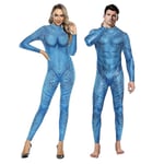 Snabb leverans Film Avatar The Way Of Water Alien Cosplay 3d Jumpsuit Kvinnor Män Avatar Cosplay Kostym Halloween Zenti Party Bodysuit B142 254 M