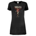 Amplified Womens/Ladies In Utero Nirvana T-Shirt Dress - XXL