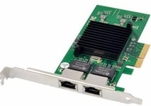 MicroConnect nettverksadapter - PCIe 2.0 x4 - Gigabit Ethernet x 2