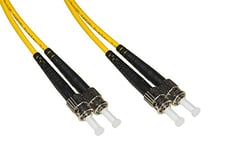 LINK FIBER OPTIC CABLE ST TO ST SINGLEMODE DUPLEX UPC MT.3