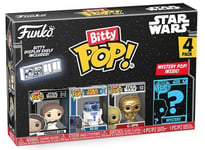 Funko Bitty Pop 4 Pack Star Wars Leia Organa Vinyl Figurine Funko