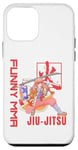 iPhone 12 mini Jiu-Jitsu Anime Girl Katana, Fire, Kimono, MMA, Muay Thai Case