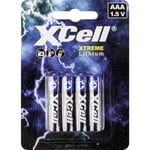 Batteri AAA (R03) Litium XCell XTREME FR03/L92 1.5 V 4