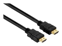 Purelink Pureinstall - Hdmi-Kabel Med Ethernet - Hdmi Hane Till Hdmi Hane - 50 Cm - Trippelskärmad - Svart