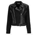 Veste Only  ONLGILLA LS STUD DNM BIKER JACKET CRO