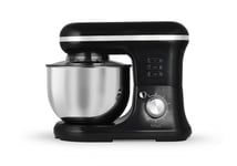 Hâws - Kitchen Machine, 5 Liters Bowl, 6 Speeds, 3 hooks, Black, 1200W