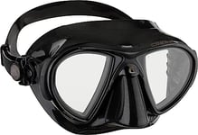 Cressi Nano Compact Low Volume Scuba-Freediving-Snorkeling Mask (Made in Italy), Black