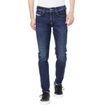 Diesel SLEENKER Mens Denim Jeans Skinny Fit Leg - Blue - Size 31W/30L