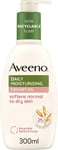 2x300ml Aveeno Daily Moisturising Creamy Oil - Nourishing Oat & Sweet Almond Oil