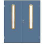 Swedoor Parytterdörr Function Nile m. Eklist 160x21 NCS S 5020-R90B NilePD+E 16x21_Blå