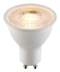 Saxby 114564 4.8w LED GU10 Bulb, 2700K, non dimmable, 350lm, 38° beam