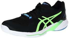 ASICS Men's Sky Elite FF 2 Sneaker, Black/Lime Burst, 11.5 UK