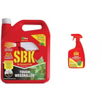 Vitax SBK Brushwood Weed Killer Control, Clear, 4 Litre & Vitax SBK Brushwood Killer Ready To Use 1 litre