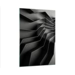 Impression sur Verre 70x100cm Tableaux Image Photo 3D Labyrinthe Moderne