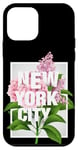 iPhone 12 mini Cool Floral New York City Graphic Design, New York City Case