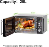 Smad Microwave Oven Stainless steel 800W/900W/1000W Counter top oven with Grill