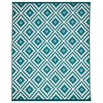 Tapis extérieur BAHAMAS bleu canard 180 x 280 CM