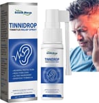 Tinnitus Relief Ear Spray, Earwax Cleaning Care, Effective Herbal Drops 60Ml