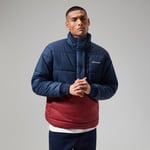 Men's Urban Selapass Smock - Dark Blue/Dark Red