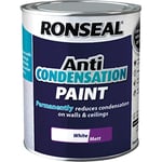 Ronseal ACPWM750 750 ml Anti-Condensation Matt Finish Paint - White