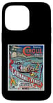 Coque pour iPhone 14 Pro Max Affiche vintage Carnaval Paris Maillot Bordeaux