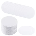 600 PCS White Coffee Filters Papers Compatible with Aeropress, 64mm/2.5" Natural Replacement Round Coffee Filters Papers Filters White Paper Filter Compatible with Espresso Coffee Makers