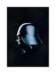 Poster d'Art Mural, 30cm x 40cm, Star Wars Casque Classique Vader