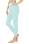 Alo Yoga XXS Leggings 7/8 High- Waist Airbrush Leggings W5604R Blue Quartz -New