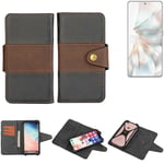 Étui pour Nubia Z60S Pro Portefeuille Pare-Chocs Pouchette Protection Casque Bo