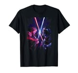 Star Wars: Obi-Wan Kenobi VS Darth Vader Lightsaber Face Off T-Shirt