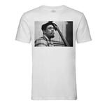 T-Shirt Homme Col Rond Charles Mingus Jazz Artiste Jazzmen Contrebasse