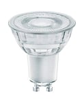 OSRAM Lot de 4 x Spot LED | Culot GU10 | Blanc chaud | 2700 K | 4,50 W | Equivalent à 50W | LED SUPERSTAR PAR16 GLOWdim