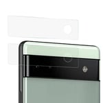 Google Pixel 6a - Härdat glas skärmskydd för KAMERALINS 2 st.