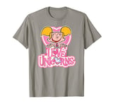 Cartoon Network Dexter's Laboratory Dee Dee I Love Unicorns T-Shirt