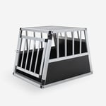 Caisse de transport pour chiens cage rigide en aluminium 54x69x50cm Skaut M