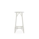 Kartell - A.I. Stool Light 65 cm, White - Barstolar & barpallar - Philippe Starck - Vit - Plast