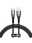 Baseus USB cable for USB-C Glimmer Series 100W 1m (Black)