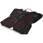 SUREFIRE Bora Gaming Laptop Cooling Pad, Red