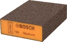 Bosch 2 608 901 169, Mellankornig, Slipkloss, Brun, Orange, Skum, Trä, Färgborttagning