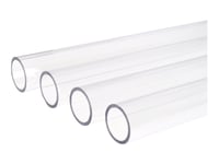 Alphacool Eisrohr Hardtube 16/13Mm - Rör Till Vätskebaserat Kylsystem - Transparent - 80 Cm