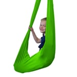 YANFEI Indoor Therapy Swing For Kids - Sensory Swing Great For Autism, ADHD, And Sensory Processing Disorder - Snuggle Swing Hammock Chair Toy Fun (Color : LAKE GREEN, Size : 150X280CM/59X110IN)